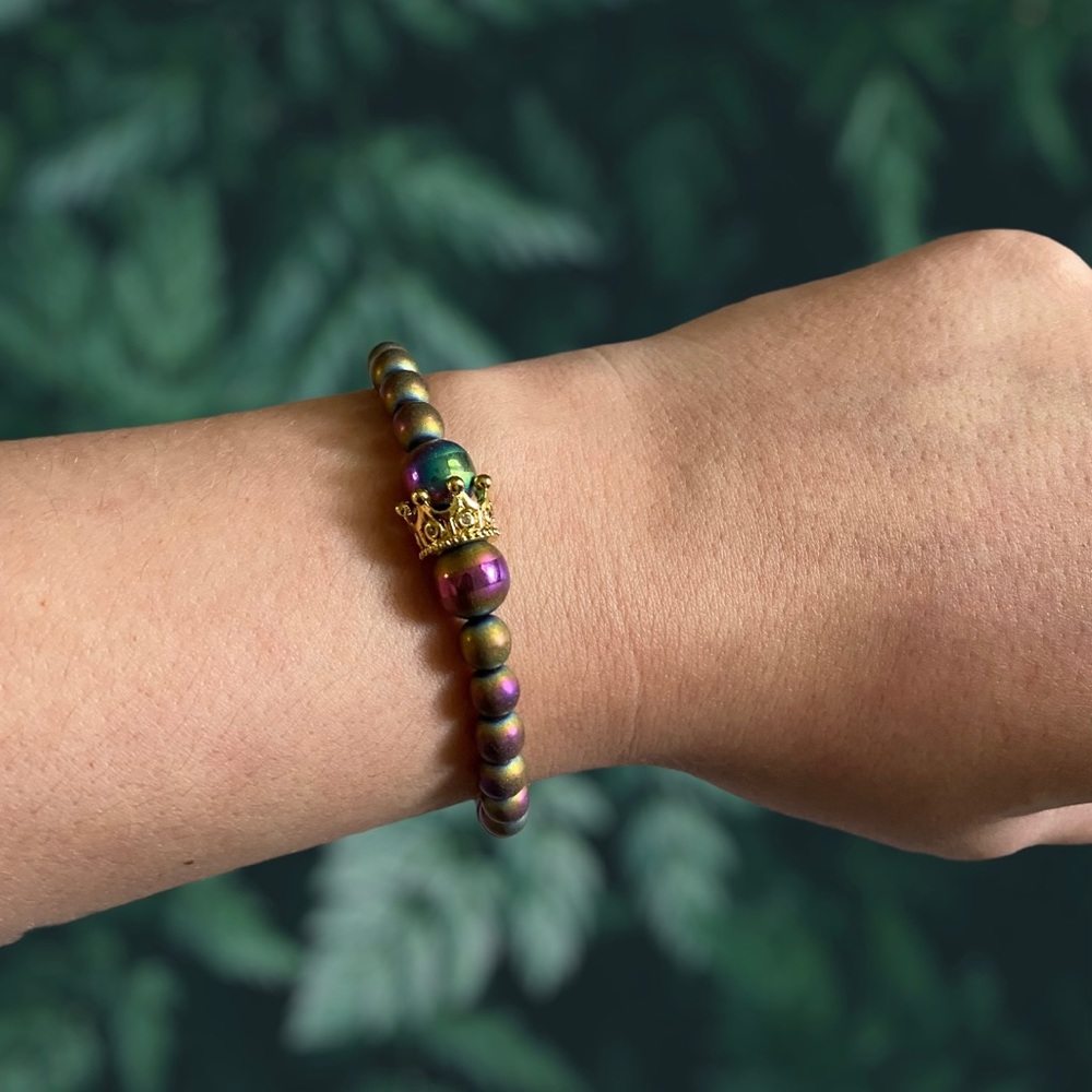 Charm Beaded Bracelet (The King Bracelet)